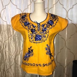 🎉💀 Mexican Artisan Top